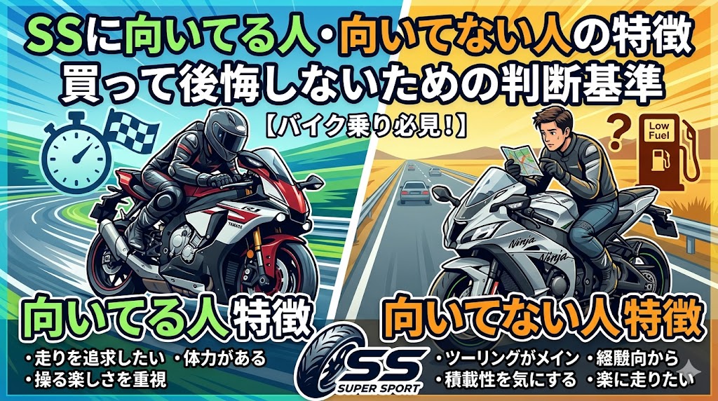 SSに向いてる人・向いてない人の特徴｜買って後悔しないための判断基準2026年版